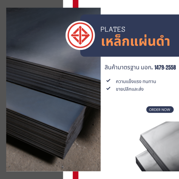 เหล็กแผ่นดำ