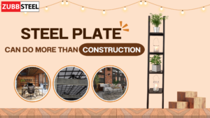 STEEL PLATE CAN DO MORE THAN CONSTRUCTION